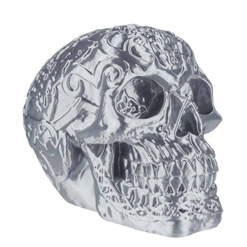 Silky PLA Filament - Silver gray, 1kg, 1.75mm