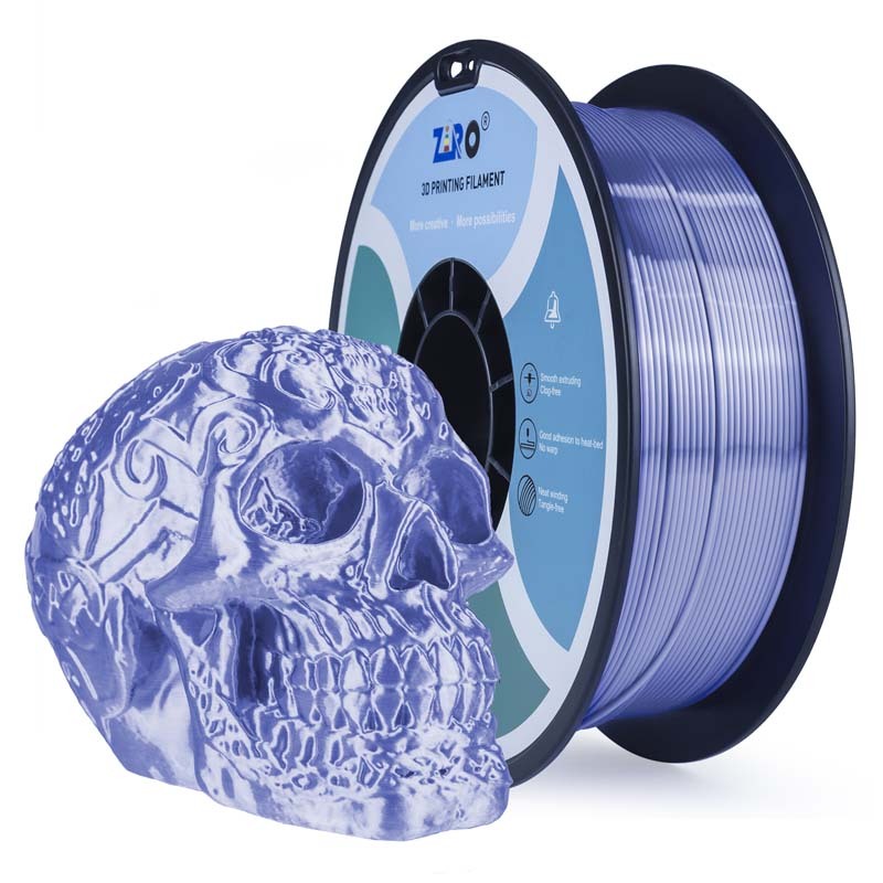 Silky PLA Filament - Blue, 1kg, 1.75mm