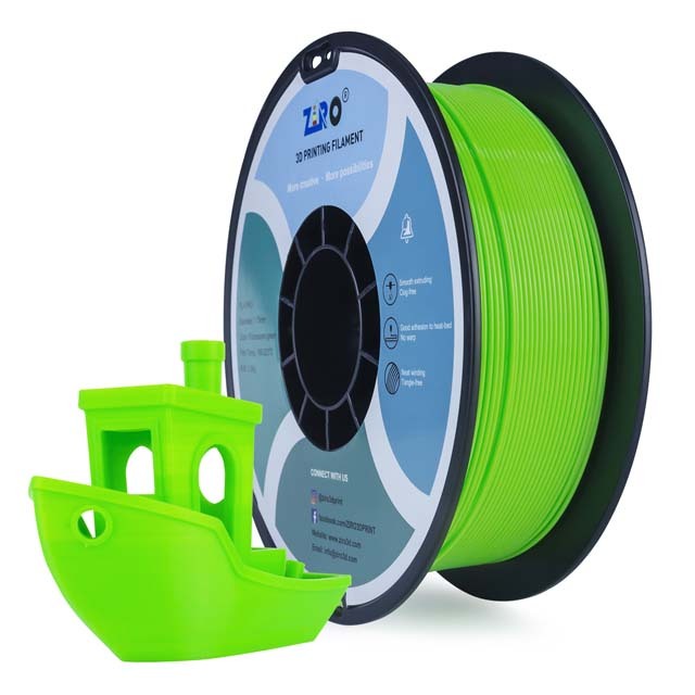 ZIRO PLA PRO Filament - Fluorescent color, Fluo-blue, 1kg, 1.75mm