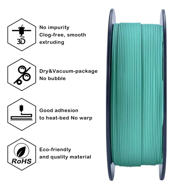 ZIRO Matte PLA Filament - Military green, 1kg, 1.75mm