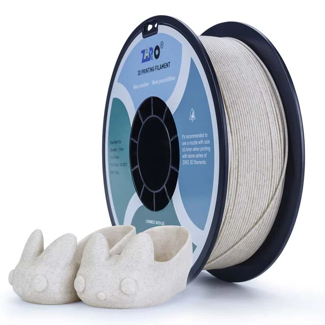 ZIRO Stone PLA Filament - Straw fiber PLA, 1kg, 1.75mm