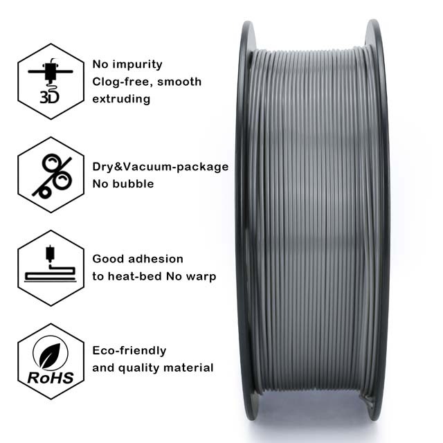 ZIRO PETG Filament - Blue, 1kg, 1.75mm