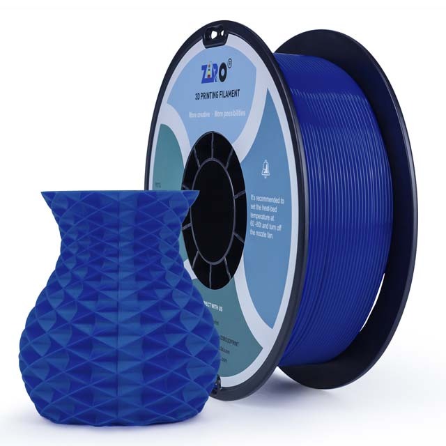 ZIRO PETG Filament - Transparent, 1kg, 1.75mm