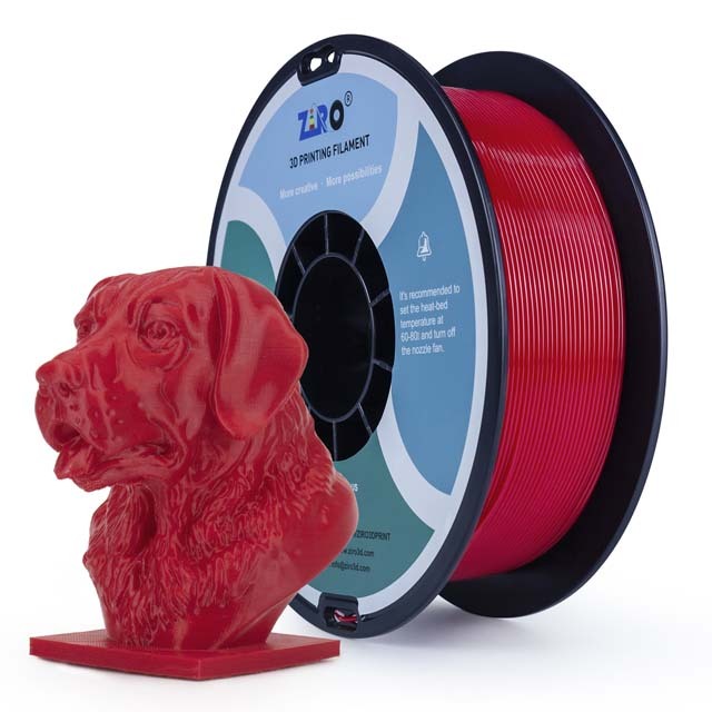 ZIRO PETG Filament - Blue, 1kg, 1.75mm