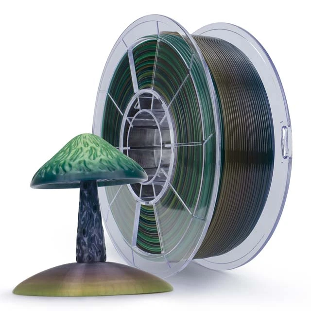 ZIRO Gradient Color Translucent PLA Filament - 1kg, 1.75mm, Season series - Spring