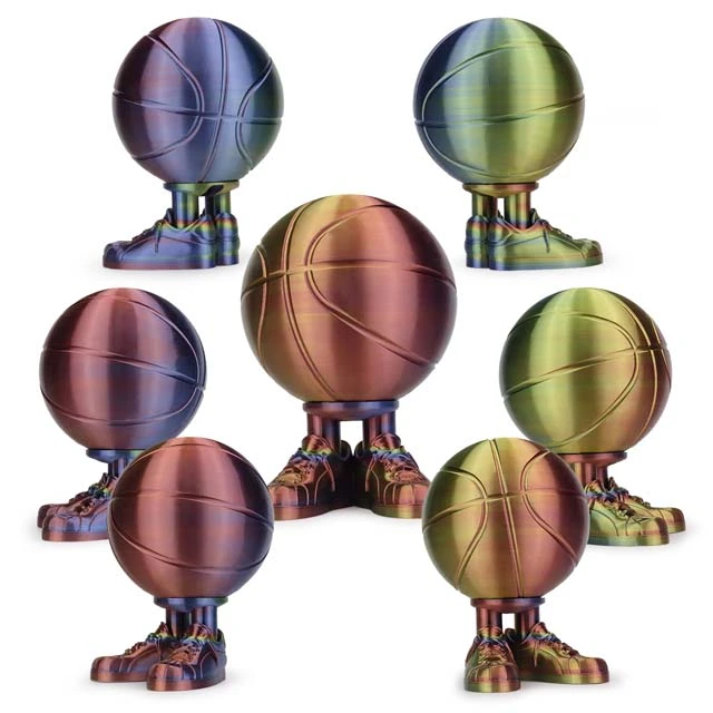 ZIRO Triple Color Co-extrusion Silky PLA Filament - 1kg, 1.75mm, Gold&Silver