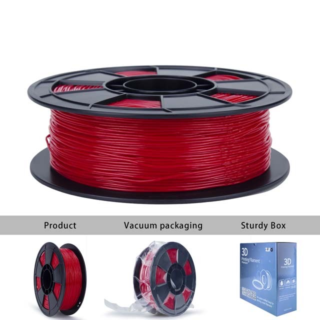 ZIRO Flexible TPU 95A Filament - 800g, 1.75mm, Blue