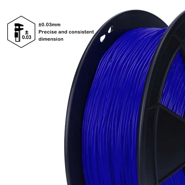 ZIRO Flexible TPU 95A Filament - 800g, 1.75mm, Blue