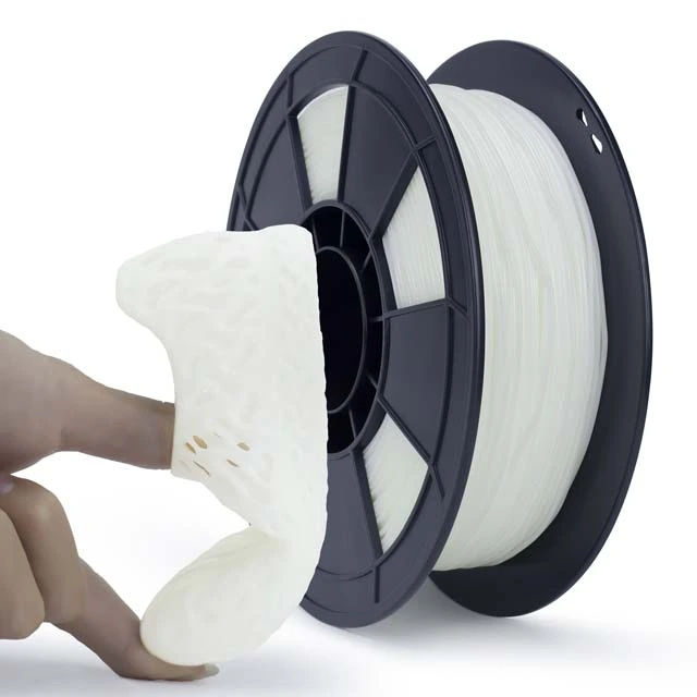 ZIRO Flexible TPU 95A Filament - 800g, 1.75mm, Red