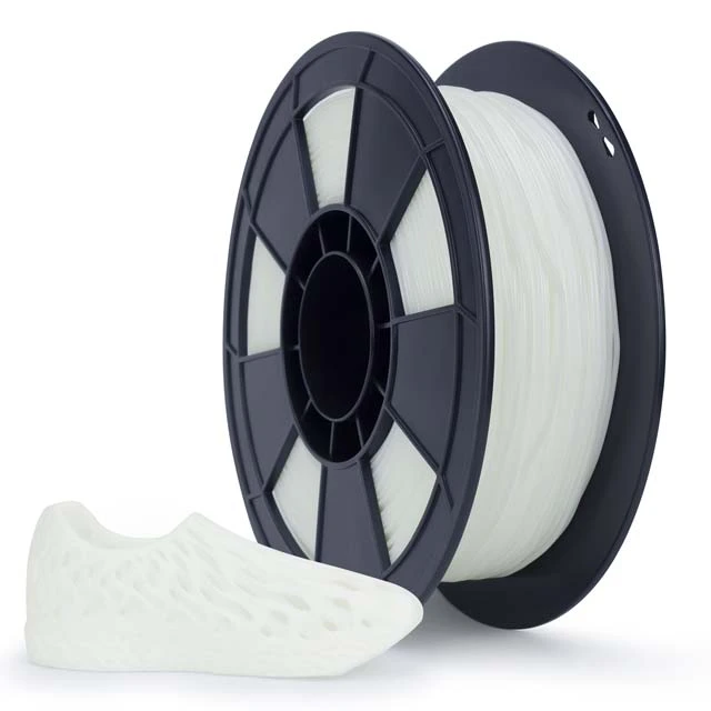 ZIRO Flexible TPU 95A Filament - 800g, 1.75mm, Gray