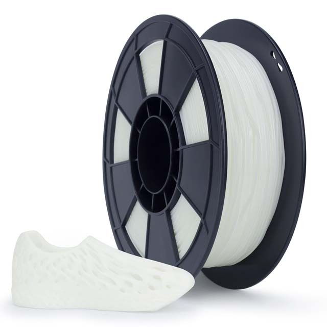 ZIRO Flexible TPU 95A Filament - 800g, 1.75mm, Black