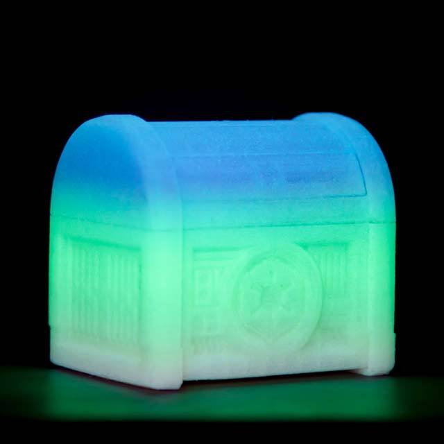 ZIRO Gradient Color Glow in dark Rainbow PLA Filament - 1kg, 1.75mm, GID rainbow