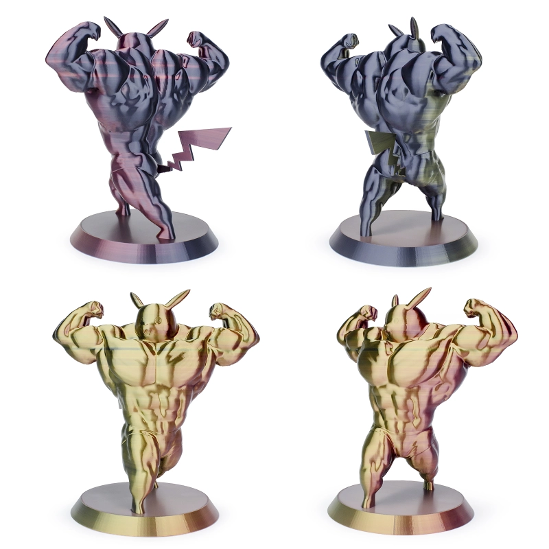 ZIRO Triple Color Co-extrusion Silky PLA Filament - 1kg, 1.75mm, Steampunk