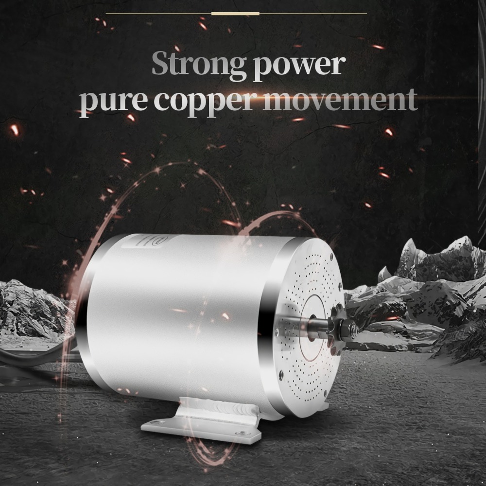 Kunray MY1020D Electric Brushless DC Motor, 1000W - 3000W 36V-72V, Electric Scooter Mid Motor, E-Motocycle Conversion Replacement