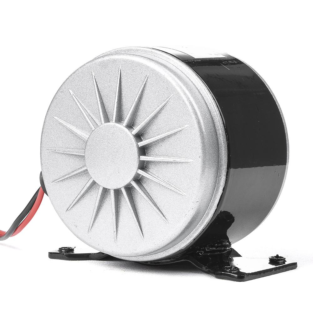 Kunray MY1016 24V 350W High-Speed DC Brush Motor with Belt for Electic Scooter Bike Mini Motorcycle