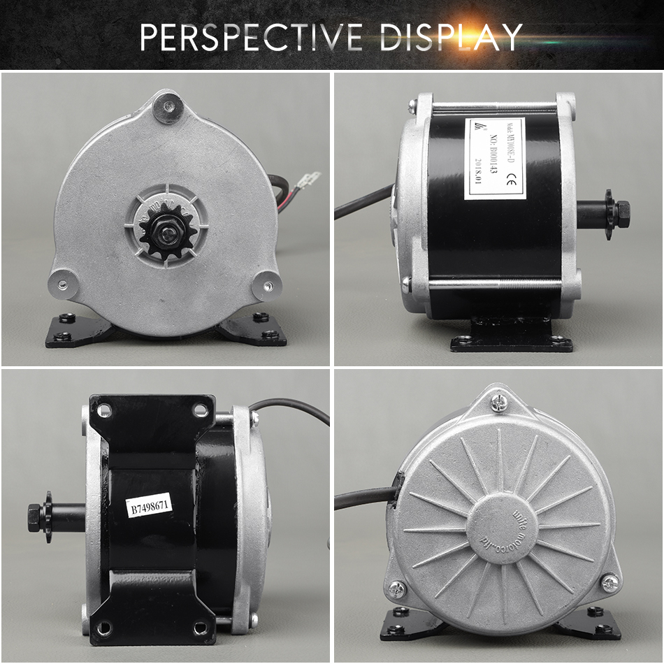 Kunray MY1018E-D Brush DC Motor 36V 350W