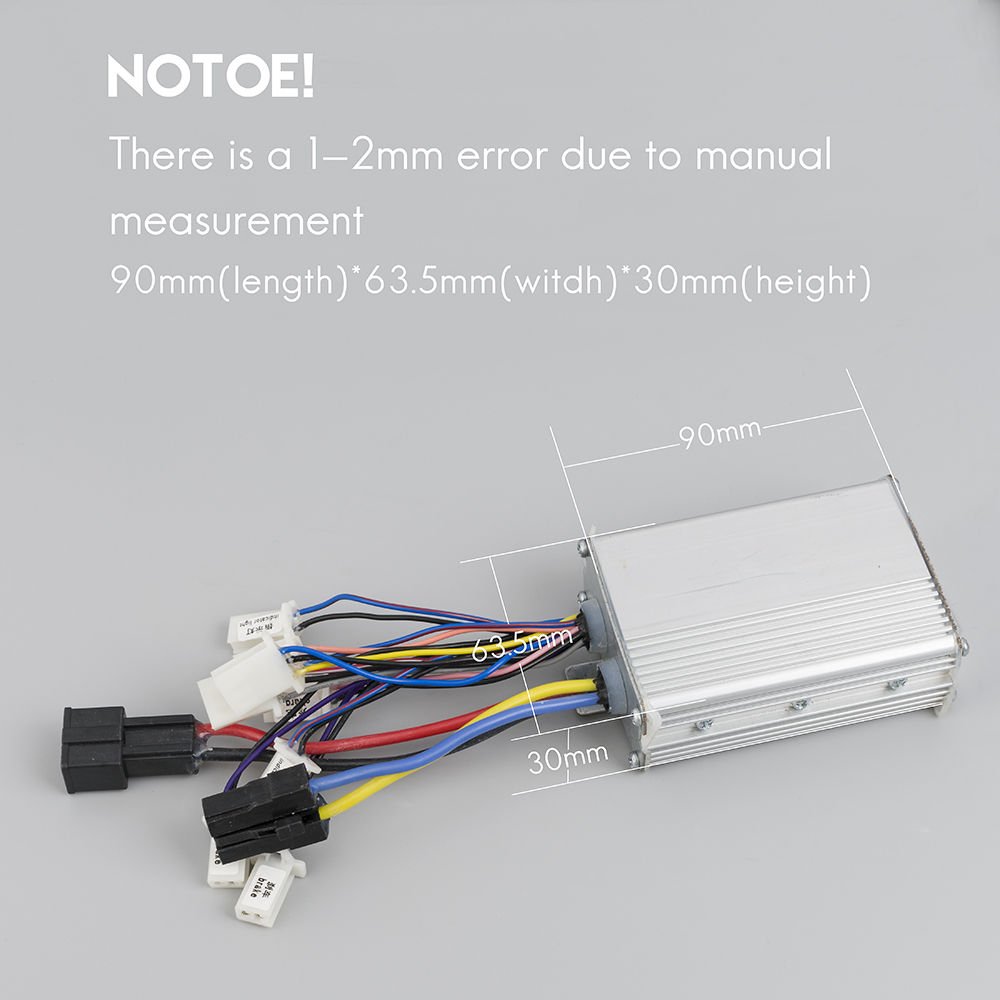 Kunray KR31F 24V 36V 48V 500W-1000W Brushed Controller for Electric Scooter Bicycle Motorcycle Accessories