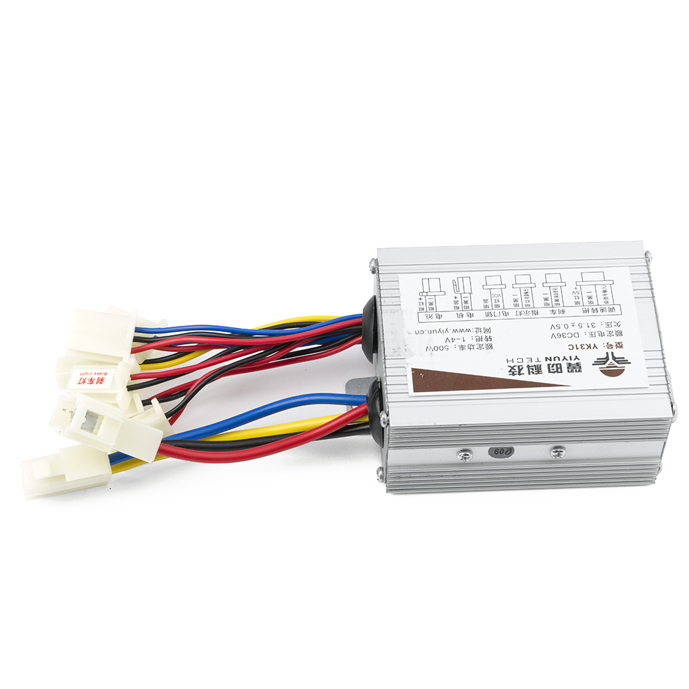 YIYUN YK31C Brush Speed Controller 24V 36V 48V 350W 500W 800W Electric Bicycle Scooter Controller