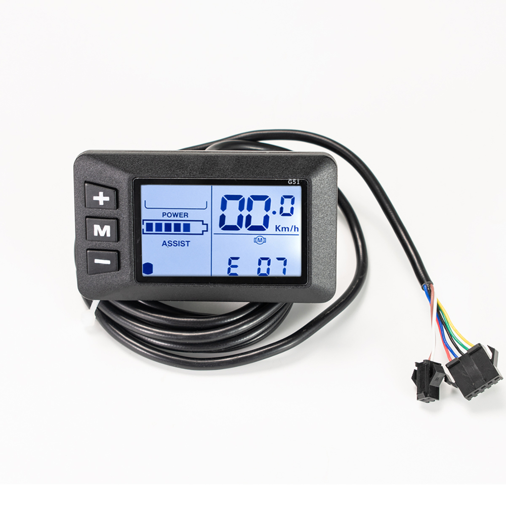 Kunray G51 Ebike Display 24-48V LCD Display for Electric Scooter Electric Bike Accessories