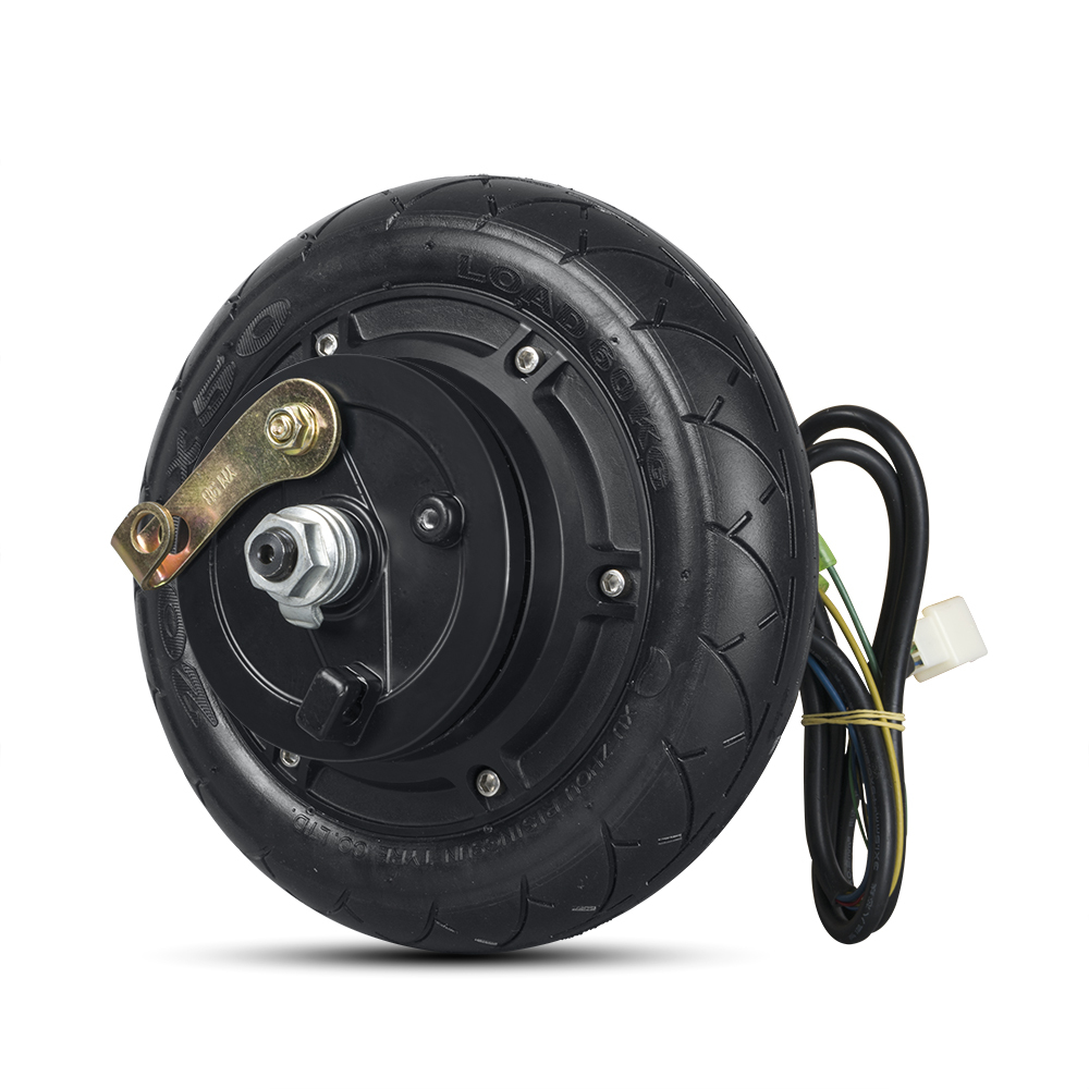 AOMA 8IN 24V 36V 48V 350W 500W Wheel Hub Motor Drum Brake for Electric Scooter Folding Ebike