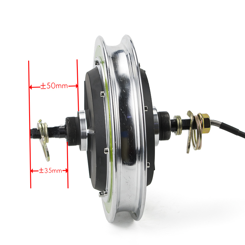 AOMA 12IN 24V 36V 48V 350W 500W Brushless Gear Motor Electric Scooter hub motor Electric Scooter Conversion Kits
