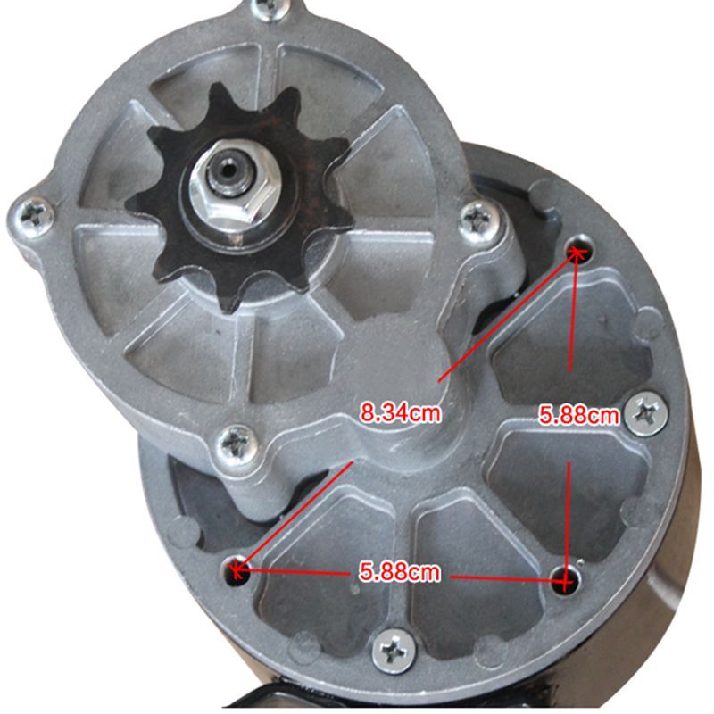 LingYing MY1016Z 12V 24V 250W Brush DC Motor Electric Bicycle Conversion Kit DIY Electric Motorcycle Kit