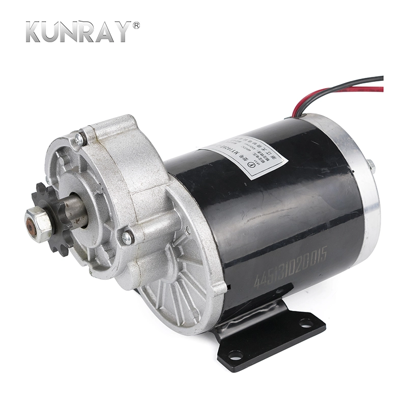 Kunray MY1020Z 24V 36V 48V 450W 600W DC Brush Motor For Electric Motorcycle Tricycle DIY Parts