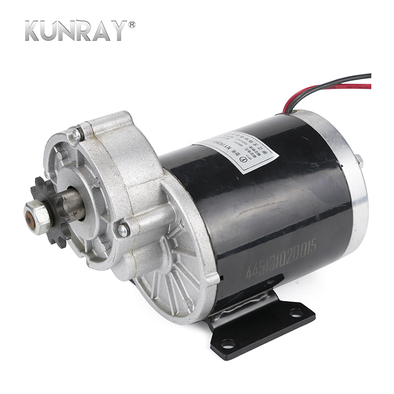 Kunray MY1020Z 24V 36V 48V 450W 600W DC Brush Motor For Electric Motorcycle Tricycle DIY Parts