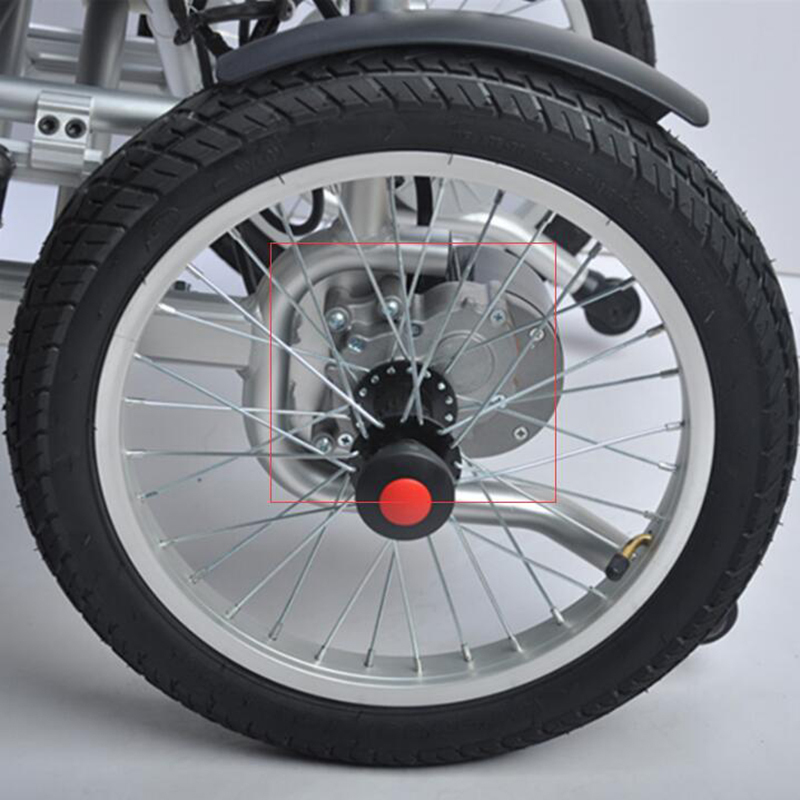 Kunray MY1016Z2 24V 250W 75RPM 120RPM Brush DC Decelerate Motor For Electric Wheelchairs Two Wheel Balance Scooters