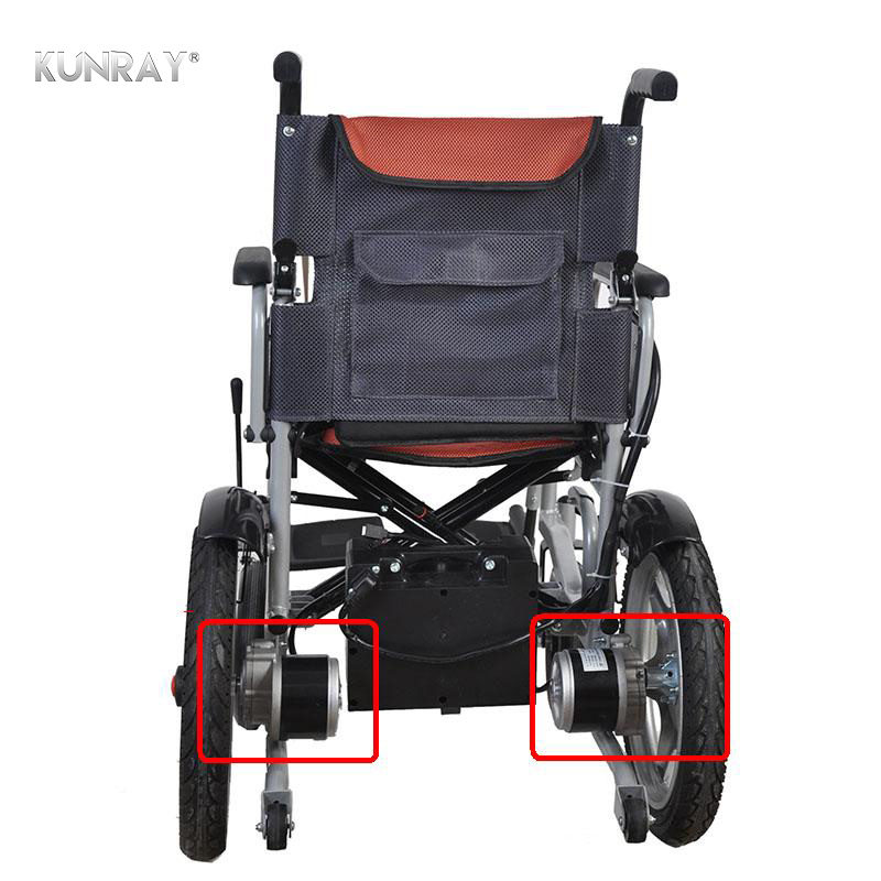 Kunray MY1016Z2 24V 250W 75RPM 120RPM Brush DC Decelerate Motor For Electric Wheelchairs Two Wheel Balance Scooters