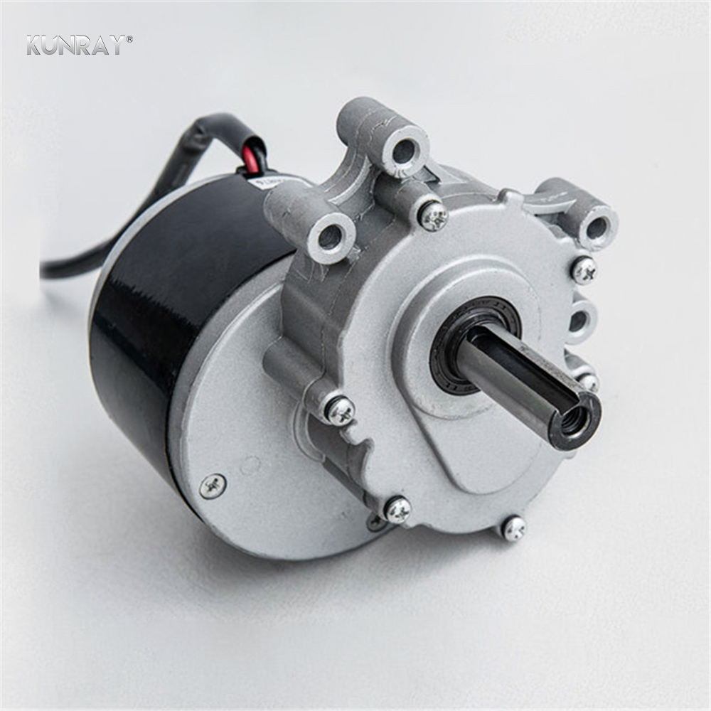 Kunray MY1016Z2 24V 250W 75RPM 120RPM Brush DC Decelerate Motor For Electric Wheelchairs Two Wheel Balance Scooters