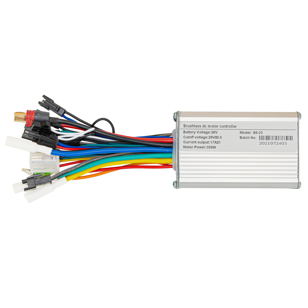 Kunray S6-23 24V 36V 48V 250W 350W Brushless DC Controller for Electric Bike Electric Scooter Accessories