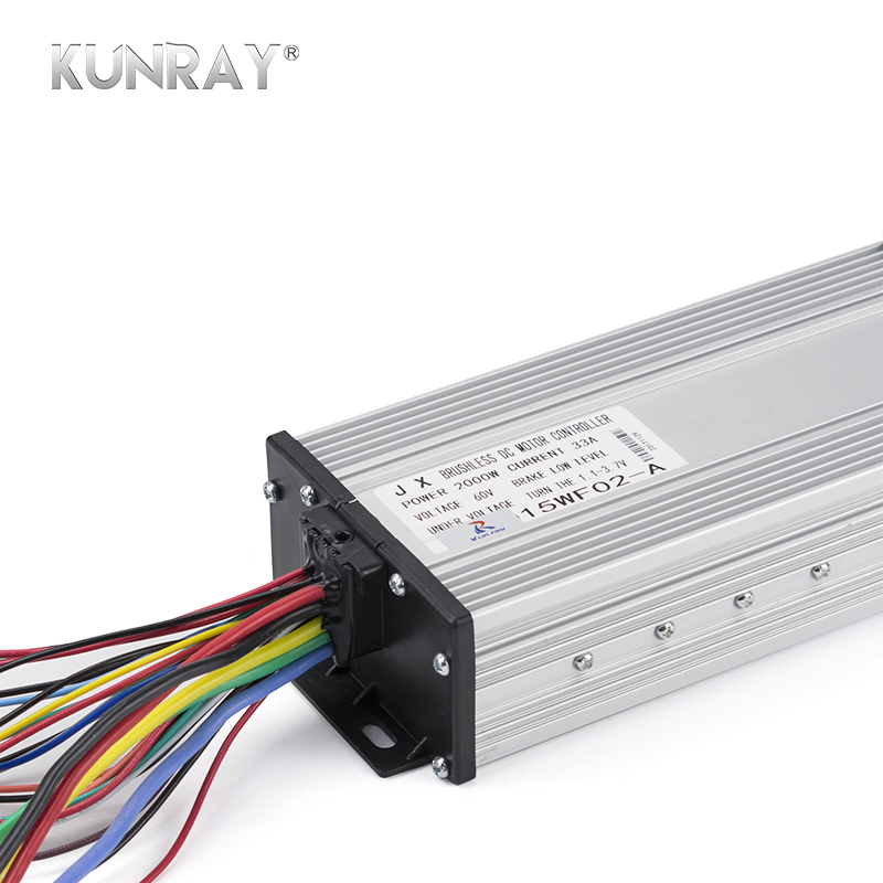 Kunray KRBC-12MOS 30A Brushless Motor Controller 36V 48V 800W-1600W for Electric Bicycle Scooter Accessories
