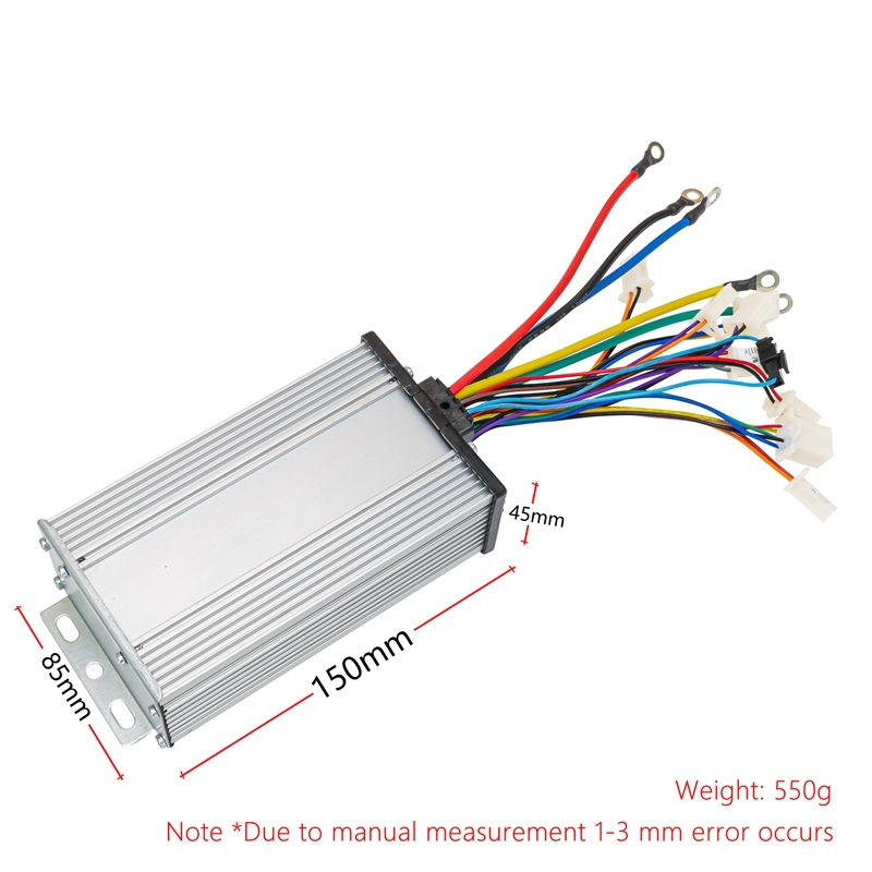 Kunray KRBC-12MOS 30A Brushless Motor Controller 36V 48V 800W-1600W for Electric Bicycle Scooter Accessories