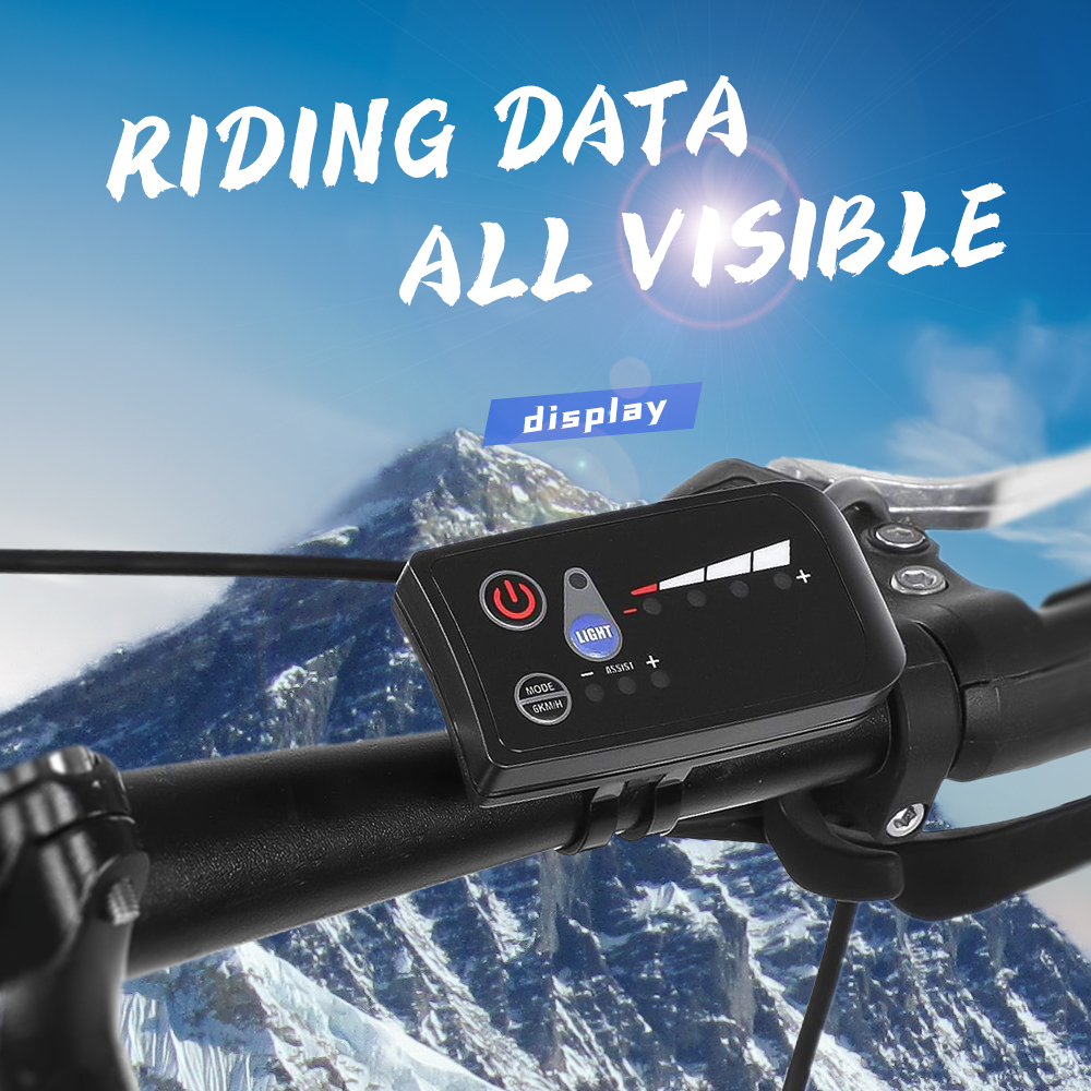 Kunray S6-61 S9-61 24-48V 250W 350W 500W Brushless Controller with S810 LED Display for Electric Scooter Ebike Motor kit