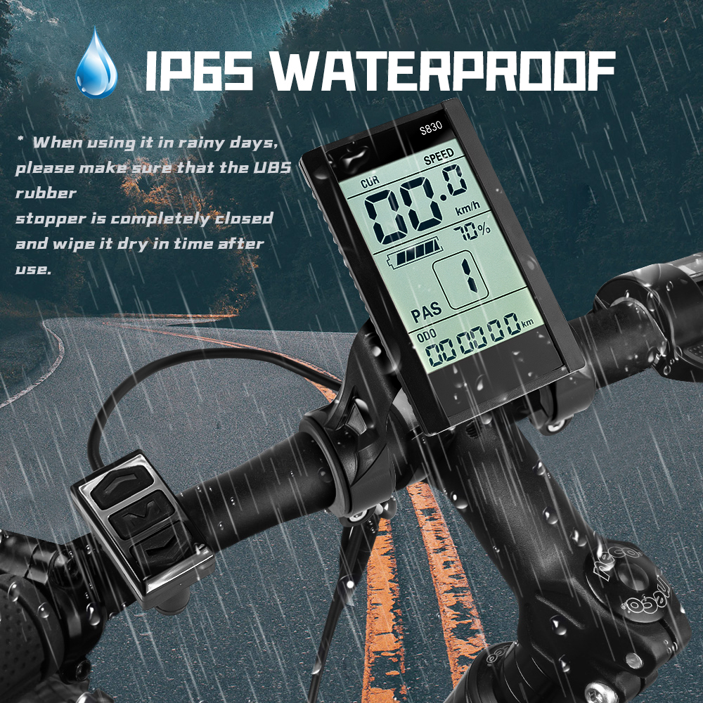 Kunray Electric Bike Controller Kit 24V-48V 250W 350W 500W G51 S830 S866 LCD Display Kit Brushless Controller weqwr