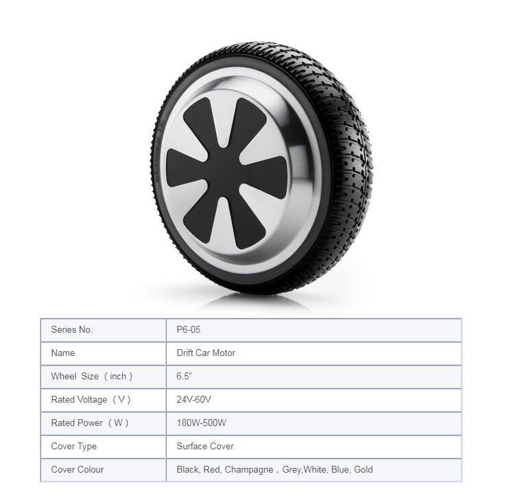 Kunray AO6IN-HUB 36V 250-350W Brushless hub Motor For Electric Balance Bike Electric Scooter Accessories
