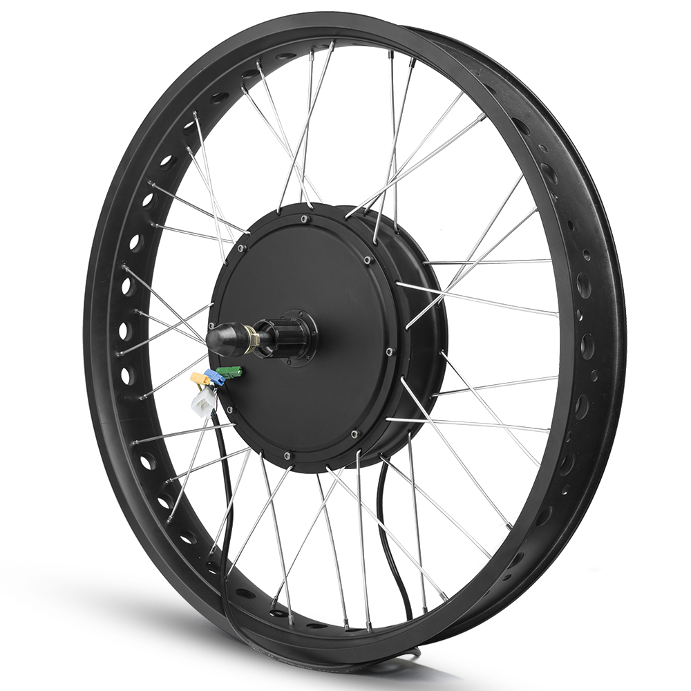 Kunray 39FAT-S 39FAT-C 40FAT-S 40FAT-C 48V 1000W 1500W Electric Fat Bike Hub Motor Rear Wheel 20in 26in Snow Bike Hub Motor