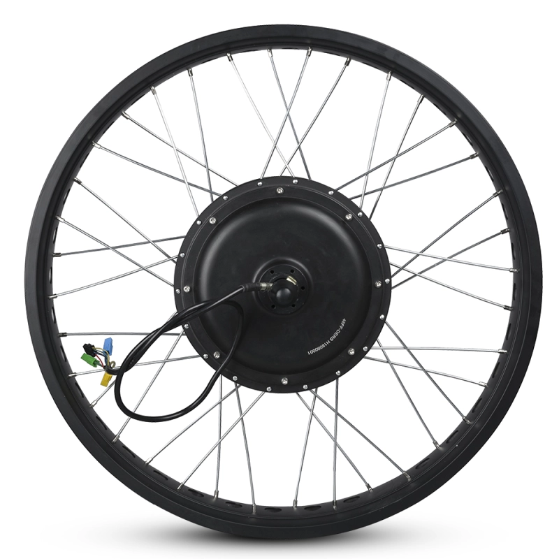 Kunray 72FAT-S 72FAT-C 72V 3000W Electric Fat Bike Rear Wheel Motor 20in 26in Hub Motor Ebike Conversion Kit