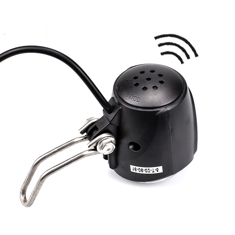 Wuxing QD139 12V-80V Electric Bicycle Headlight Horn Speaker with Switch Ebike Conversion Accessories