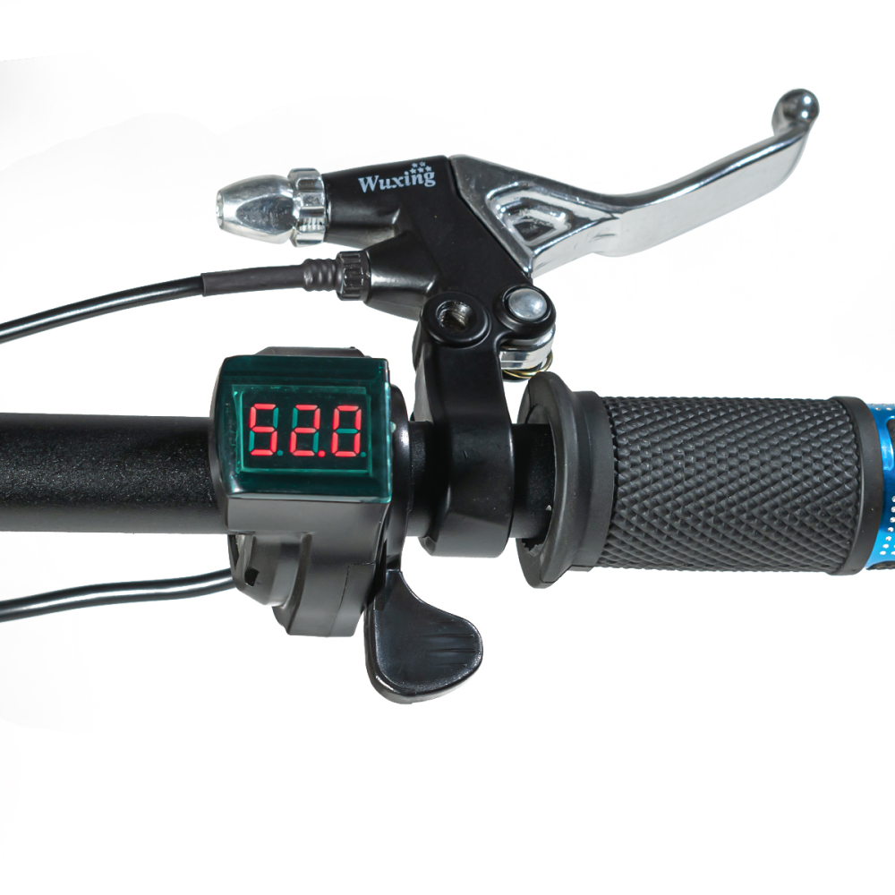 Kunray QMD006 12V-96V Universal Thumb Throttle with Battery Indicator 3-Speed for Electric Bike Scooter Accessories