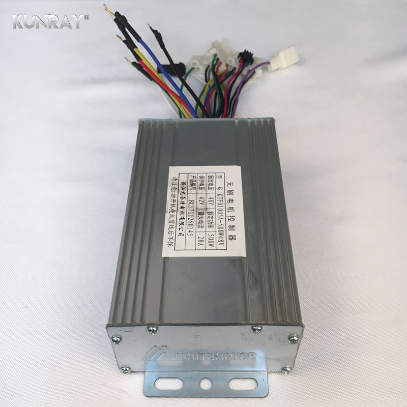 UNITE BC3750 48V 60V 350W 500W 750W Brushless Controller for Electric Bike Motorcycle E-Tricycle