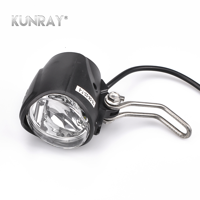 Wuxing QD139 12V-80V Electric Bicycle Headlight Horn Speaker with Switch Ebike Conversion Accessories