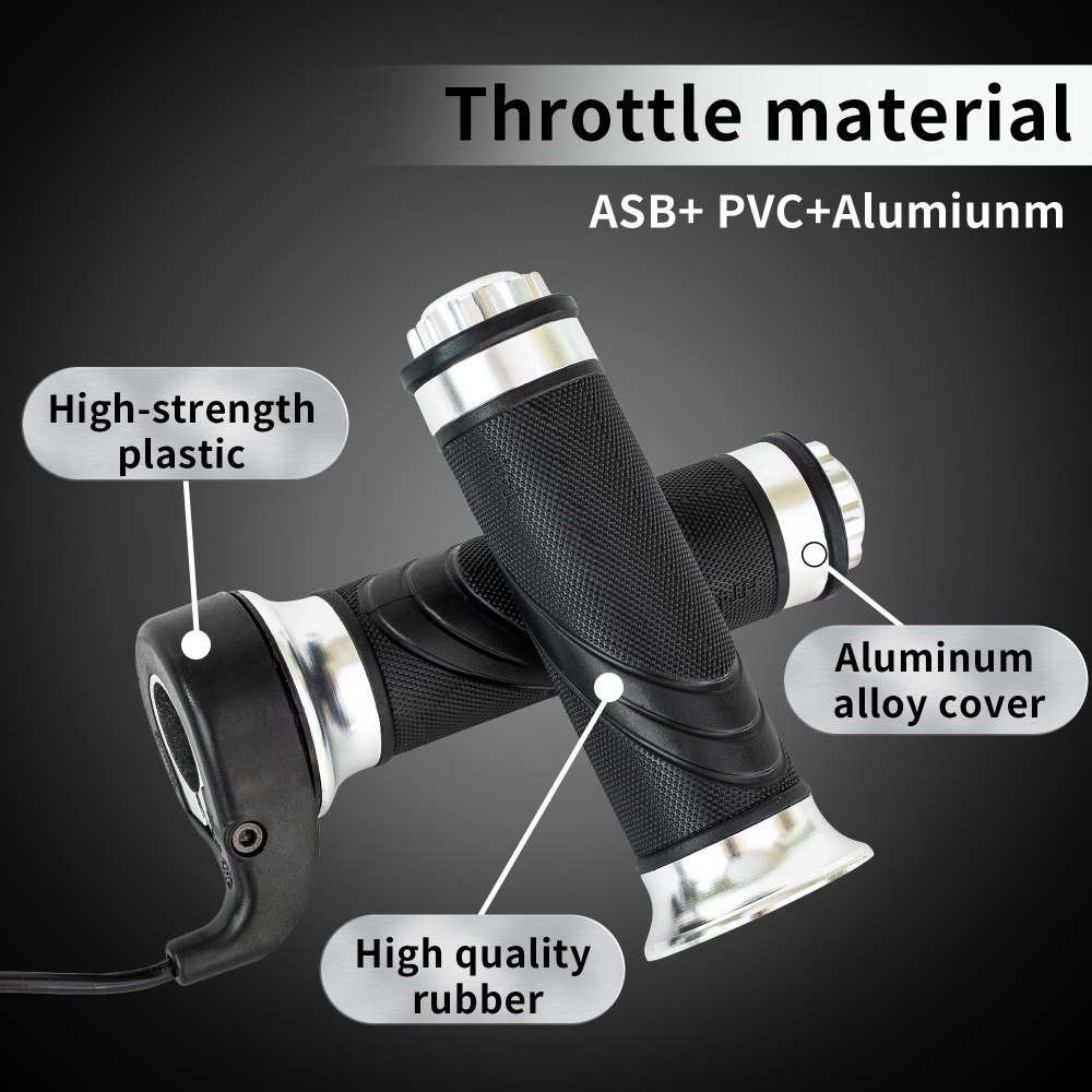 Wuxing 20X 12-96V Universal High Quality Alloy Handlebar Ebike E-scooter Twist Throttle Accelerator