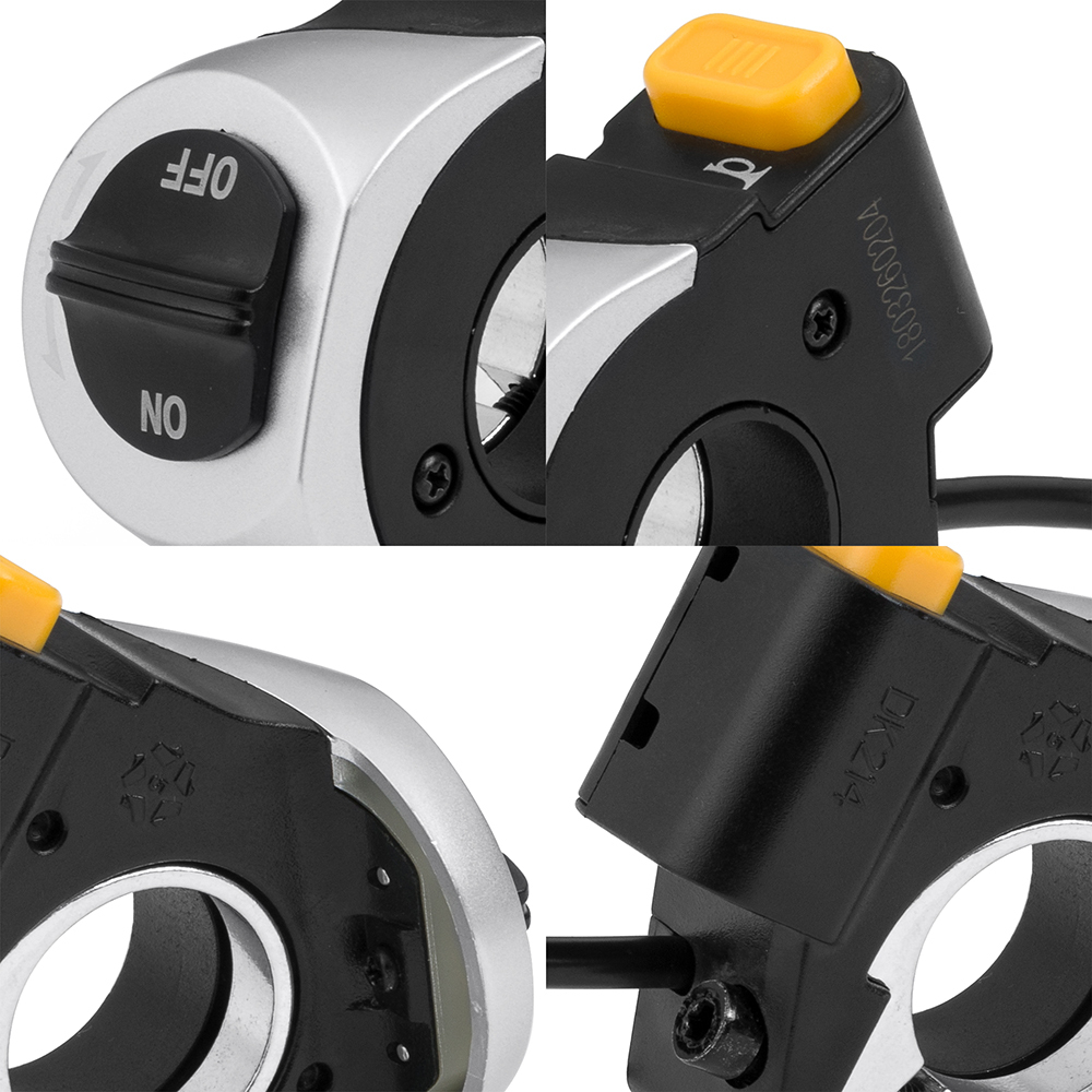 Wuxing DK214 Electric Bicycle Headlight Switch with Horn Button Electric bike Scooter Accessories