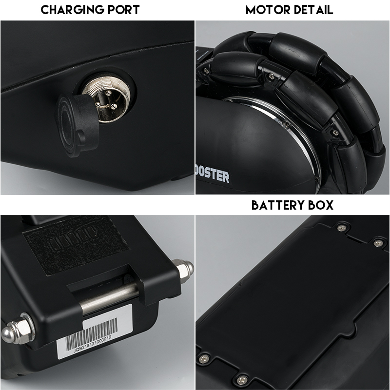 Kunray JQ-B2 24V 250W 8INCH Wheelchair Power Assisted Brushless Gear Motor Intelligent Conversion Kit