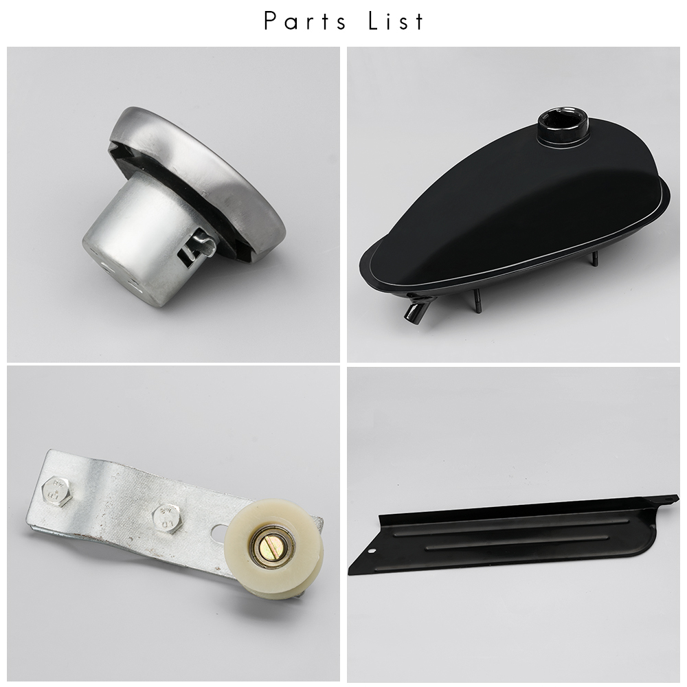 Kunray RYTJ-001 Motorized Bicycle Conversion Gas Petrol Motor with Fuel Tank And Throttle 2-Stroke Petrol Engine Set