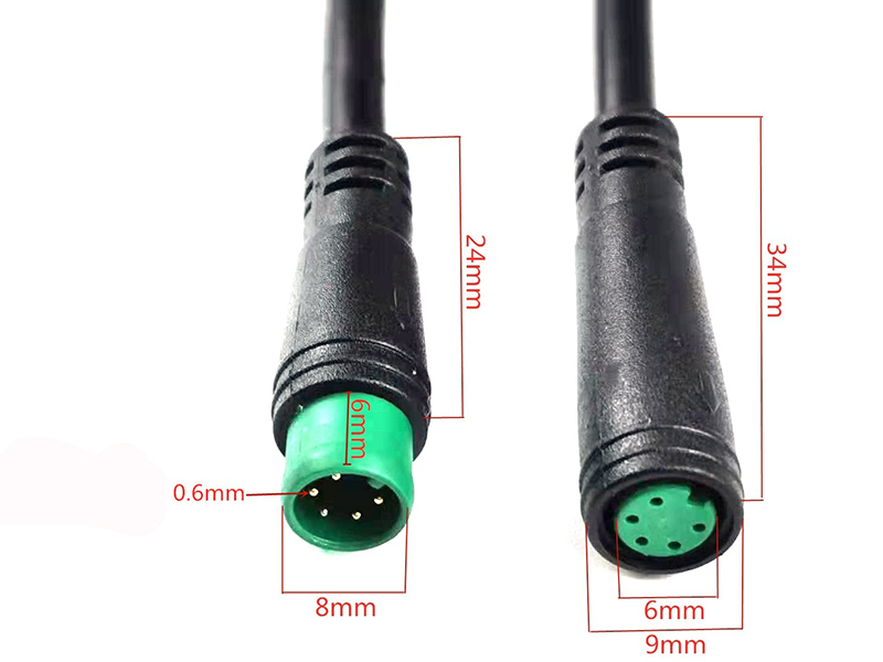 Kunray Julet 1 to 4 Main Cable Electric Bike Waterproof Cable Connector Ebike Brake Throttle Display