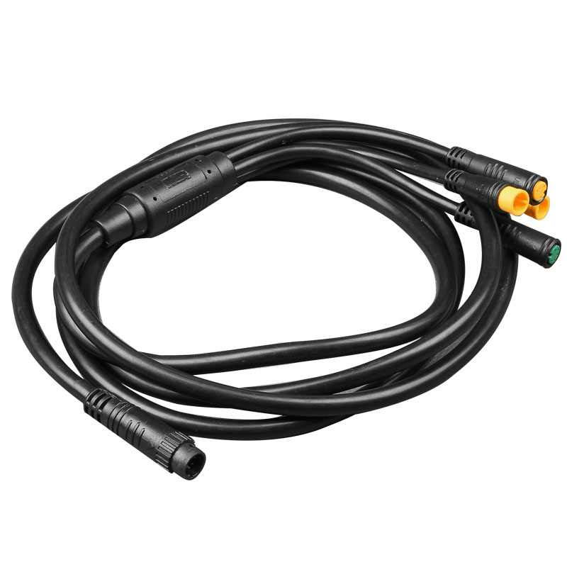 Kunray Julet 1 to 4 Main Cable Electric Bike Waterproof Cable Connector Ebike Brake Throttle Display