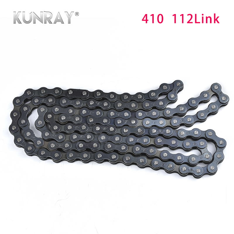 Kunray 25H T8F 410 420 428 Bicycle Chain For Ebike Motor MY1016 MY1020 Electric Bike Conversion Kit